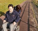 押されることに対する恐怖心をなくす人引車。